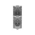 Manufacturers Selling Vertical Double Schuko Power Outlet